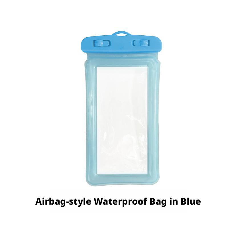 กระเป๋ากันน้ำ Airbag สำหรับมือถือ สีน้ำเงิน
