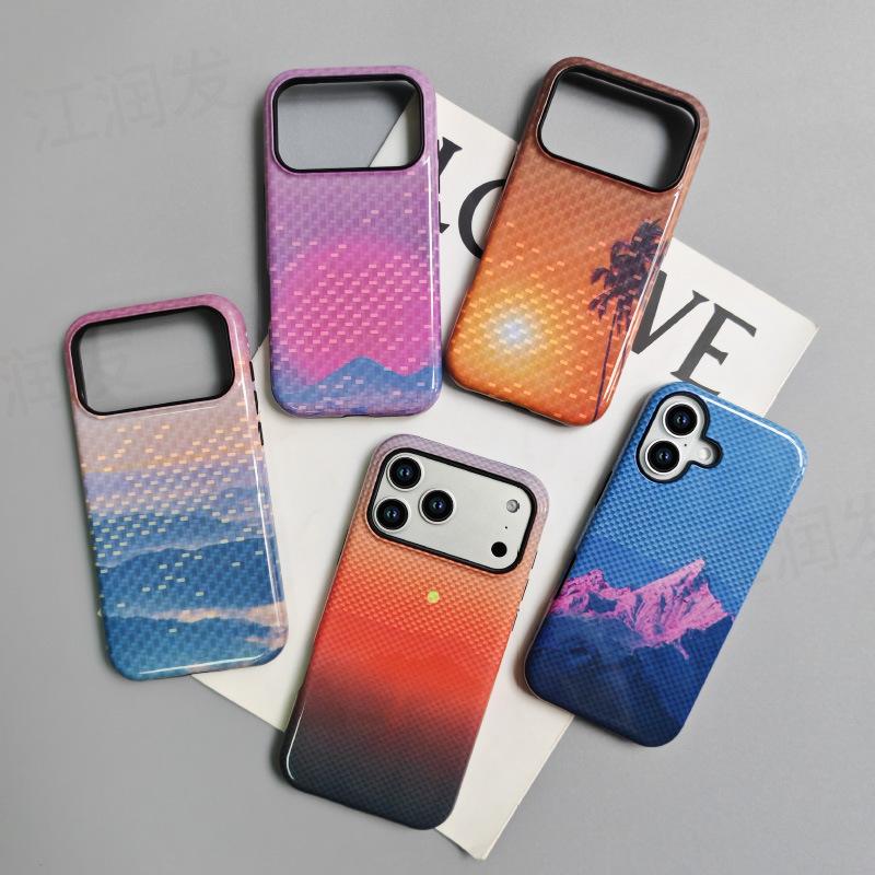เคสไอโฟน ลายธรรมชาติ ป้องกันครบครัน นิ่มใจ