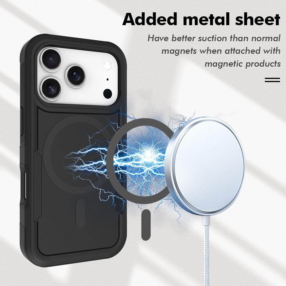 เคส iPhone 17 Pro Max แม่เหล็ก กันกระแทก TPU