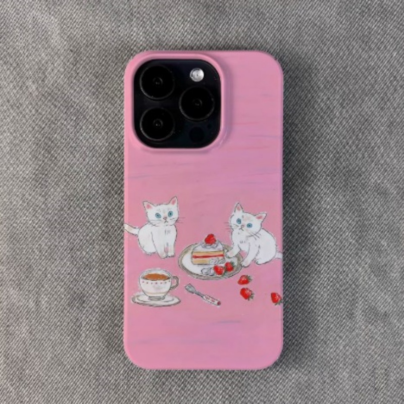 เคสโทรศัพท์ลายแมวชาบ่ายอาร์ต