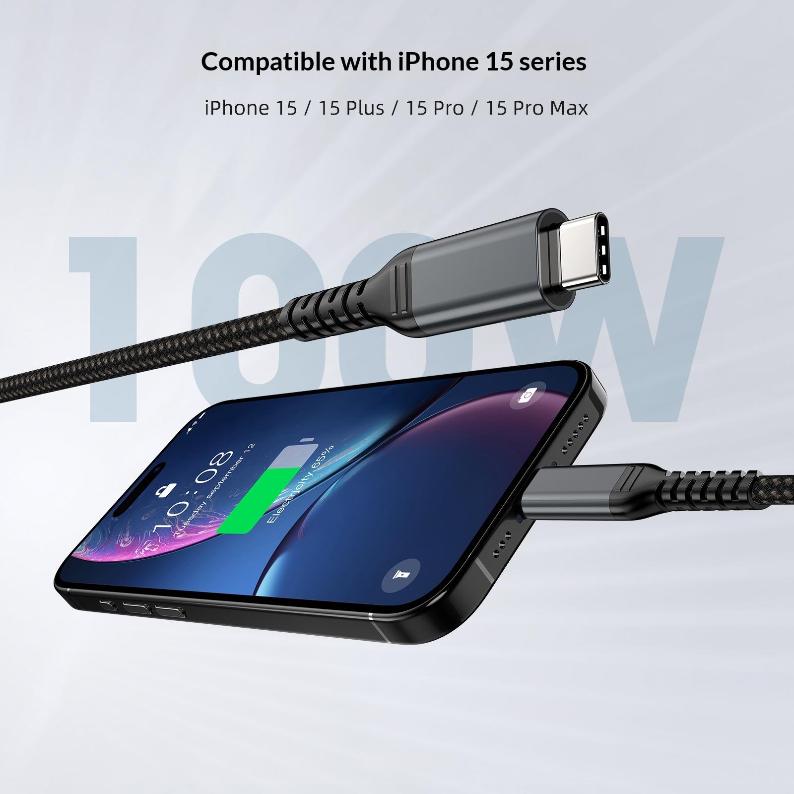 สายData M2 SSD ปลายคู่ Type-C ถัก 1-2 เมตร