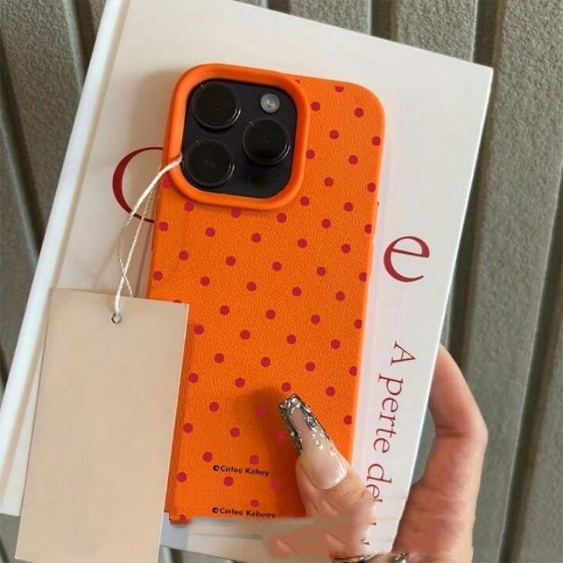 เคสโทรศัพท์ซิลิโคน ลายจุด ป้องกันเต็มตัว